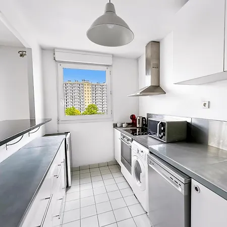 Lejlighed Porte De Paris, Spacieux T3, Terrasse Et Parking